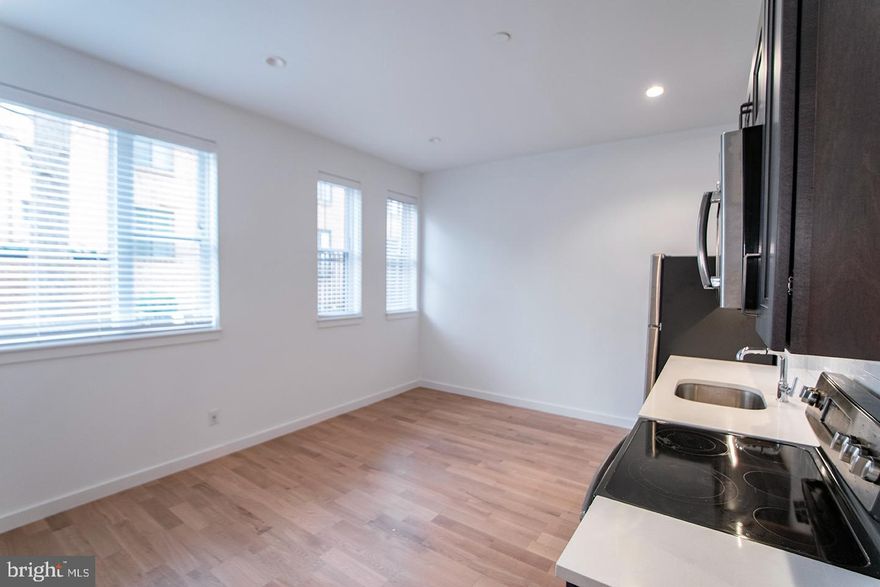 Available NOW!

This bright and spacious 1 bedroom, 1 bathroom on the third floor of the Bradford building will not last long! Complete with keyless entry, Nest thermostat, central air, washer/dryer in unit, hardwood floors throughout and recessed lighting, this unit has everything. The living room and kitchen is an open concept floor plan that is flooded with natural light from the over-sized windows and high ceilings. The kitchen includes quartz counter top, white subway tile back splash, brand new modern cabinetry, designer lighting, and stainless steel dishwasher, microwave, refrigerator and electric stove/oven. The bedroom is spacious and includes lofted windows that provide diffused lighting from the living room and a spacious closet. Finally, the bathroom features a large glass shower with matching while subway tile and sleek vanity.

Lease Terms: Generally, 1st month, and 1 month security deposit due at, or prior to, lease signing. Other terms may be required by the Landlord, such as last month’s rent upfront. $65 application fee per applicant. Electricity, gas (if applicable), cable/internet, and a $10/mo. technology fee. Water is a flat monthly fee of $60. A $25 service fee, plus the cost of the air filter, will be charged quarterly for routine air filter replacement.  Landlord Requirements: Applicants to make 3x the monthly rent in verifiable gross income, credit history to be considered, no evictions within the past 5 years, and must have a verifiable rental history with on-time rental payments. Exceptions to this criteria may exist under the law and will be considered. Cosigners will be considered.


*Price reflects the net effective rent for a 1-month credit is applied at $1,725/mo.
*Small pets under 15 lbs permitted with owner permission, $350 non-refundable pet fee plus $35/month pet rent
*Limited Parking Availability – Inquire with your Showing Agent for more info!
*Photos of a similar unit. Finishes may vary.