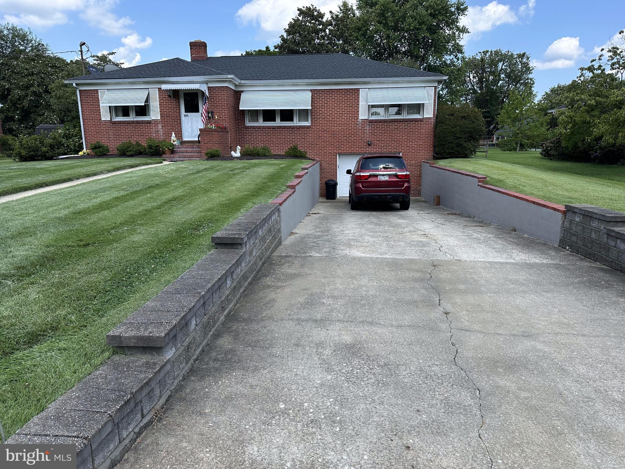 Chestertown -Charming well maintained, landscaped, brick ranch home located in College Heights. Several blocks from Washington College, Hospital, Churches , restaurants, shopping, downtown, and the Chester River. Full basement with a portion used as a garage and the balance used for mechanical and laundry. There is a chair lift from the basement to the first floor, three bedrooms, living room, separate dining room, two baths, and a Florida room off of the eat-in kitchen. Sign posted..