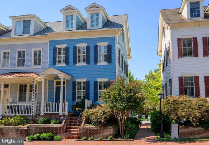 Located just a block from the waterfront park and within easy walking distance to the heart of downtown Annapolis, this beautifully renovated, end-of-row townhouse has been thoughtfully updated throughout. The home features a bright, open layout and high quality finishes including a spectacular Kitchen and lovely Primary Bathroom. There are plantation shutters throughout, wood floors have been added,  gas fireplace, custom built-ins for added storage and style, and contemporary light fixtures.
The centerpiece of the home is the phenomenal custom Kitchen, designed for both everyday living and entertaining. With stainless appliances,  custom cabinets and a fabulous island with workspace any cook would love. 
Two car garage that is well appointed and a 220V plug in garage....we all know how rare garage parking is in the Historic District!
Upstairs you'll find spacious bedrooms with ample closet space and well-appointed bathrooms. Every inch of the home has been  carefully managed to maximize both comfort and functionality. Just steps to shops, restaurants, City Dock and the Naval Academy....you won't think twice about taking a stroll for any reason....this is a great location in the Historic District.