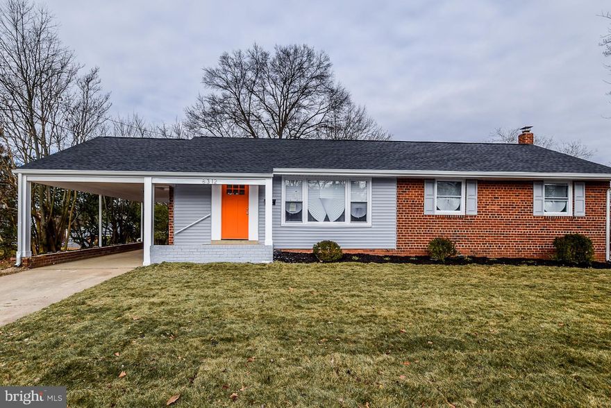 BEAUTIFULLY RENOVATED!  4 BR/3 Bath raised rambler has it all.  Open floor plan with brand new SS appliances, kitchen lets out onto a brand new deck and nicely landscaped backyard, master bedroom with master bathroom.  Large basement with full bathroom, wet bar, bedroom, washer and dryer, new hvac.  Quiet neighborhood in a great location. Come see while you can!