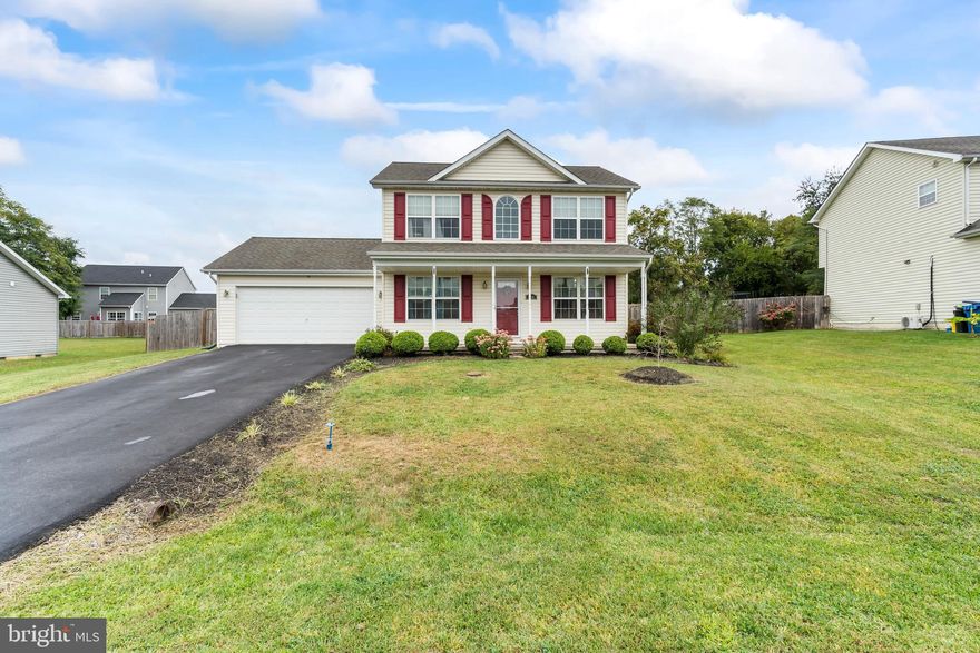 Commuter friendly location within minutes of I-81 within Pine Grove Estates.  This well maintained colonial with a 2 vehicle garage truly shines of the quality care received.  The rear yard is flat and ready for cookouts along with a newly installed swimming pool that is 52" high x 28' round with a custom stamped 36'x16' patio.  3 bedrooms with 2 full baths upstairs, 2 story foyer,  front room on main level could be used as a formal living space, dining area, home office or enclosed for a 4th bedroom that’s across from the half bath/powder room.