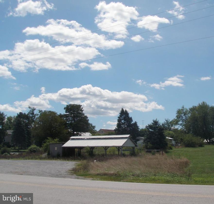Conveniently located Commercial building lot  off  Route 11 south and close to I-81 Marion exit.
  Some restrictions apply.  Currently no utilities connected.
