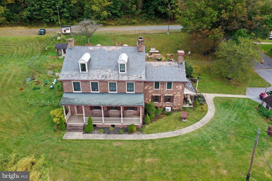 Great investment opportunity! This property consist of a recently renovated 6-unit apartment building with an additional guest suite/ hotel-style room, a 9,000+ sq. ft. bank barn converted to a multi-purpose building featuring office space on the lower level and a large auditorium that has been recently remodeled and is currently used by a local church and the Historic Hopewell Forge mansion built by Peter Grubb in 1740 with over 4,000 sq. ft of living space. Situated on 32 acres of undeveloped woodland by state game lands and close to all major roadways the possibilities are endless.