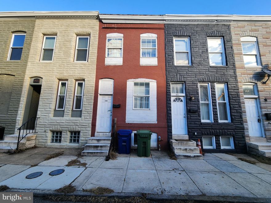 ONLINE AUCTION: Bidding begins 1/20/2026 @ 10:00 AM. Bidding ends 1/22/2026 @ 11:40 AM. List Price is Suggested Opening Bid. Deposit: $5,000.
 
This two-story townhouse is located in the Penrose/Fayette Street Outreach neighborhood within Baltimore City. Residents can enjoy the nearby facilities and attractions such as the Grace Medical Center, Westside Shopping Centre, Mount Clare Junction, West Baltimore MARC Station, and Carroll Park. The property is vacant. The area provides easy access to a major traffic artery, Wilkens Ave, connecting to other regional parts of the city.