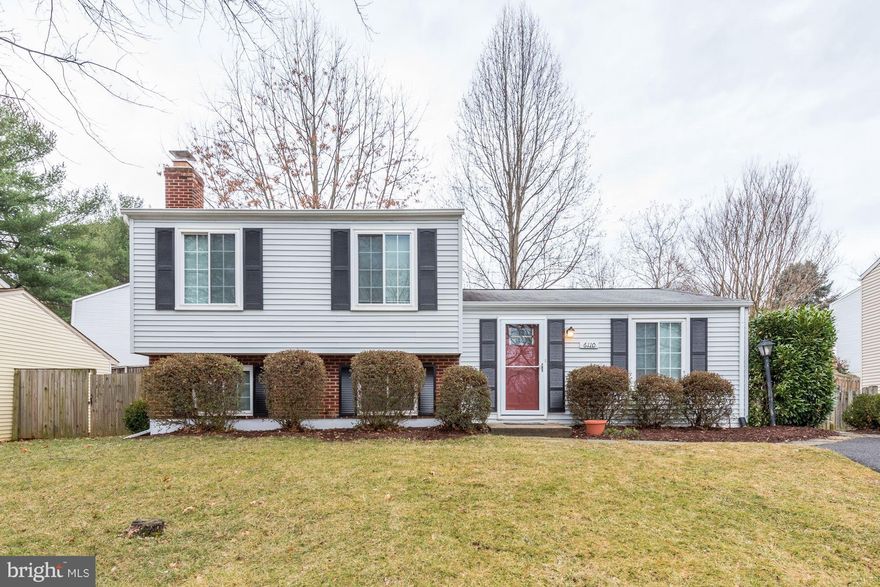 Beautiful split level home located in highly sought after Burke Center and zoned for Terra Center Elementary School. Home is freshly painted and has beautiful floors on both main and lower levels. Large kitchen with plenty of counter space and pantry! Fenced yard that is perfect for pets and out door entertaining.