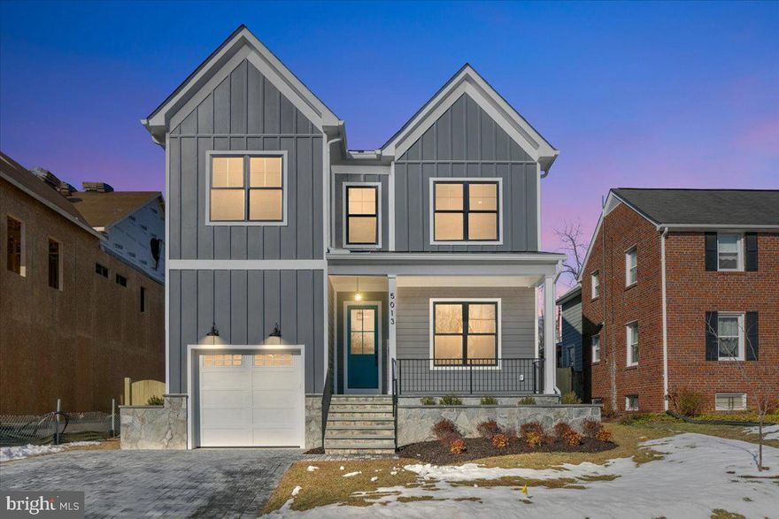 Welcome to this stunning, newly completed 5-bedroom, 4.5-bath home crafted by local builder Enhanced Homes, located in the highly desirable Waycroft-Woodlawn neighborhood of Arlington. 

Nestled on a generous 5,500 sqft lot, this thoughtfully designed home boasts an open-concept layout with white oak hardwood floors throughout the main level, a spacious gourmet kitchen with an oversized island, and top-of-the-line finishes. The main floor also features a separate home office and a screened-in porch, seamlessly blending indoor and outdoor living for entertaining or relaxation.

The upper level offers four spacious bedrooms and three full baths, including a Jack-and-Jill bathroom. The luxurious owner’s suite features a custom walk-in closet and a spa-like primary bath complete with a large shower and soaking tub. The finished basement provides additional living space with luxury vinyl plank flooring, a large wet bar, a fifth bedroom, and a full bath, along with a convenient walk-up exit to the backyard.

This home combines modern amenities with timeless design in one of Arlington's most coveted neighborhoods. Schedule your showing today and experience everything this property has to offer.