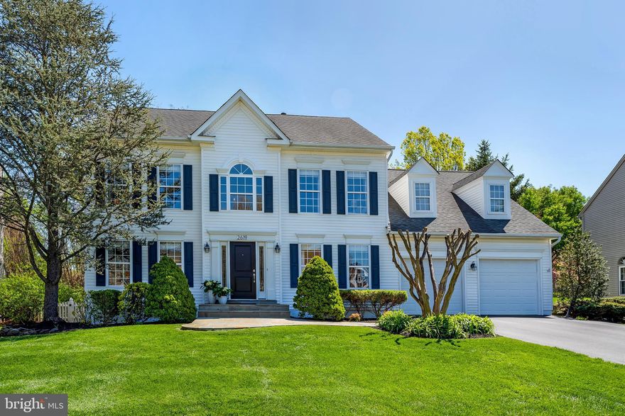 Well-maintained 5-bedroom Colonial on a premium 1/3-acre lot in Oak Hill with approximately 4000 sq ft of living space. This home features newly refinished hardwood floors on the main level and a bright two-story foyer. The formal living and dining rooms include additional side windows for extra natural light. The white kitchen includes upgraded appliances, a custom backsplash, and generous countertop space. The breakfast area overlooks the backyard and connects to the family room with a gas fireplace.

Enjoy outdoor living with a screened porch, deck, and large, fenced, flat backyard. The main level also includes a renovated half bath and a private library with French doors and a renovated laundry room.

Upstairs, the primary suite includes a large walk-in closet and a spacious tiled bathroom with double vanity, soaking tub, and glass-enclosed shower. Three additional bedrooms offer ample closet space and share a renovated hall bath.

The finished lower level provides open space for recreation, entertaining or a home gym. It includes a full bathroom, a private 5th bedroom, and a storage room. This exceptional home combines thoughtful design with quality craftsmanship, offering both elegance and functionality in a prime location.  Close to shopping, major routes, Dulles Airport, Reston Town Center and only a 1.5 mile walk to the Herndon Metro Station!