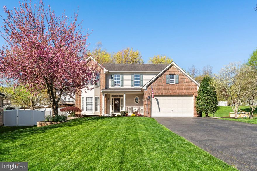 OPEN HOUSE CANCELLED - THANK YOU FOR YOUR INTEREST - Gorgeous 4 bedroom 3 1/2 bath colonial - no thru traffic - stylish, decorative exterior - lovely backyard OASIS - elegant two-story bay windows - mulched beds - mature landscaping - stamped concrete walkways - firepit - patio - trex deck - insulated garage doors - covered front porch - 2-car garage - 9ft ceilings - lovely woodwork - wide plank flooring - whole house speaker system - whole  house painted '22 - water heater '24 - fully finished basement with flex room that could possibly serve as 5th bedroom - SunSetter awning - large fenced rear yard - 8x12 shed -  beautiful upgrades inside and out -homeowner has paid much attention to the details inside and out - superb location - close to town amenities - highly coveted location - won't last!