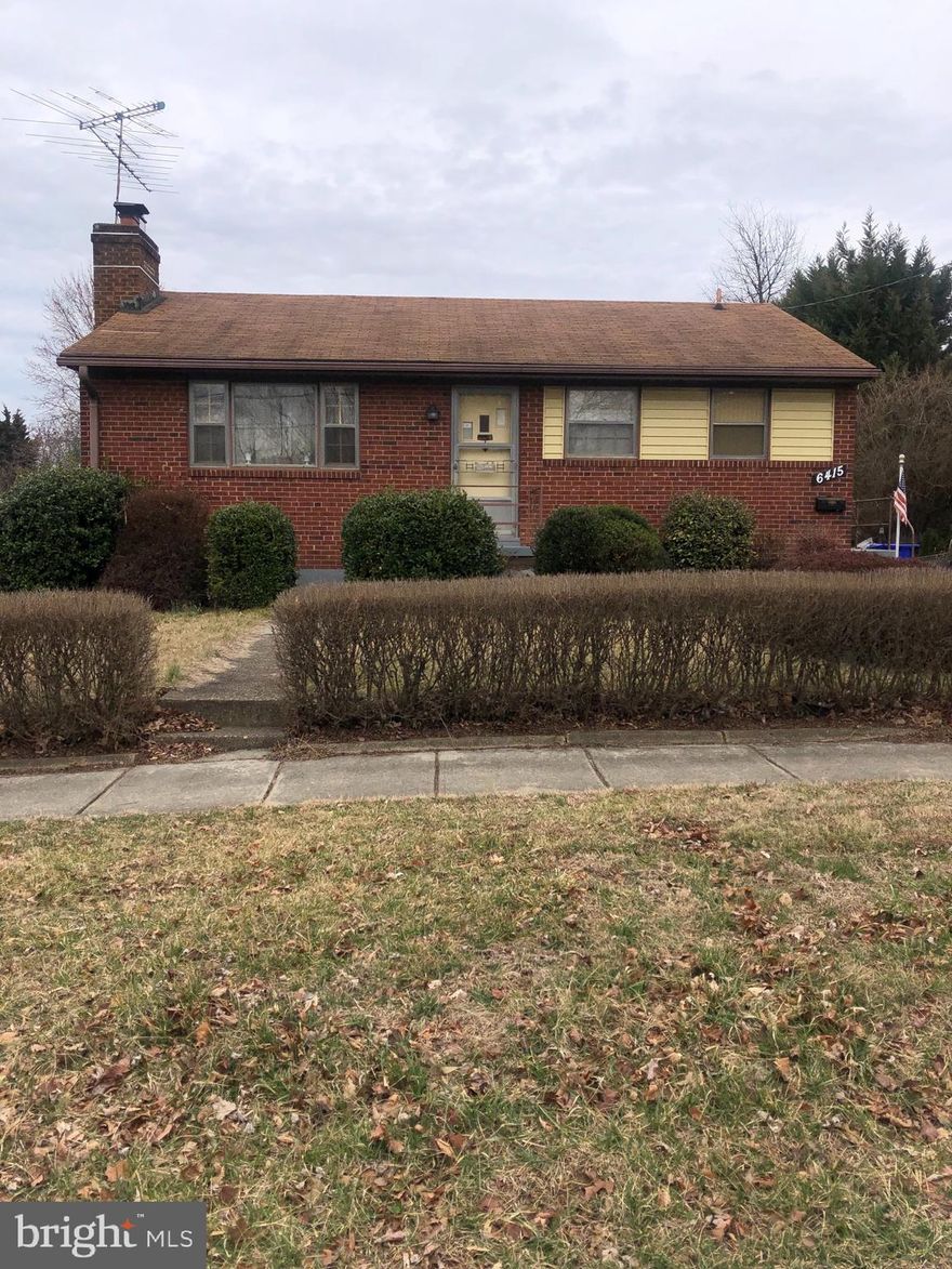 Property is  being sold "AS IS".