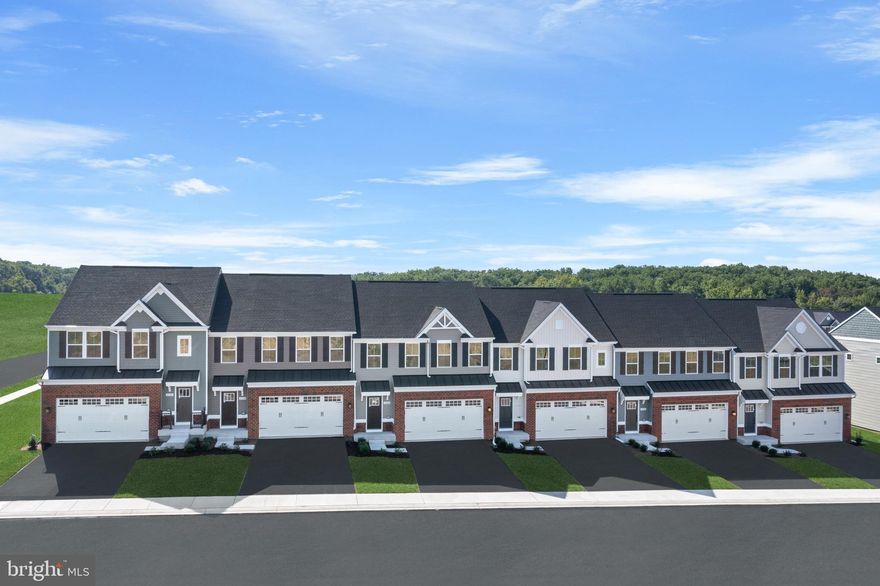 NEW BUILD CARRIAGE HOME (A Carriage Home is the best of both worlds:  It bends the easy lifestyle of a townhome with the livability of a Single Family) –The Rosecliff Floor Plan........At 28’ wide, each home features an attached 2-car, main-level entry garage and a beautiful, contemporary open floor plan. You will love all the open space that makes everyday life and entertaining a breeze. Relish the attention-to-details, as the home includes 9' main-level ceilings, high-quality finishes, and choices to customize selections to create the perfect home that is undeniably yours.  Guests enter a private foyer that allows for an elegant lead into your inviting main level, open floor plan. The large kitchen island included is the perfect centerpiece to gather and entertain. The 42" cabinets, all stainless appliances, and granite countertops ensures that your open kitchen fits seamlessly with the beautiful furniture you will add. On the upper level you will find a private laundry room and three well-size bedrooms; larger than many found in single-family homes. The Primary Suite delights with TWO Walk-In Closets and a Private On-Suite that will spoil you with its Double Vanity, Tiled Roman-Shower, and Natural Light from the included window. The Laundry Room, on the bedroom level, assures you will never have to lug dirty clothes up and down, and the two well-sized secondary bedrooms have plenty of room for a queen bed or larger. Finally, the loft area makes a convenient home office or quiet family retreat. The unfinished basement provides ample storage!!  PLUS, the outside is as much fun and the inside, with a large rear yard.  Let us show you the value of new construction and forget the costly repairs and maintenance of an older home. Your new home includes a new home warranty, built to the highest level of energy efficiency to assure low energy costs, and is backed by builder warranties for up to 10 years. James Run is nestled in the heart of Harford County and is conveniently located right off exit 80 from I-95. This ideal centralized location makes any commute easy! This planned development is surrounded by forest conservation and nestled in the southern part of Bel Air, just off RT. 543. James Run is a full-service community, with the HOA providing all grass cutting, trash pick-up, community amenities and walkability to shops, restaurants, and conveniences, all within the community. So, not only will James Run offer you an upgrade to where you live, but how you live. Plan a visit to see why over 85% of our homes are already sold! Other home sites are available. Lot premiums may apply. Photos are representative only. Closing Assistance Available with Use of Sellers Preferred Mortgage.