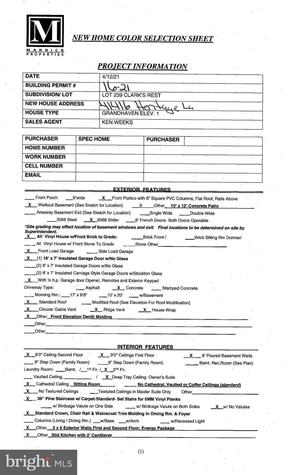 CLARK'S REST - Residential