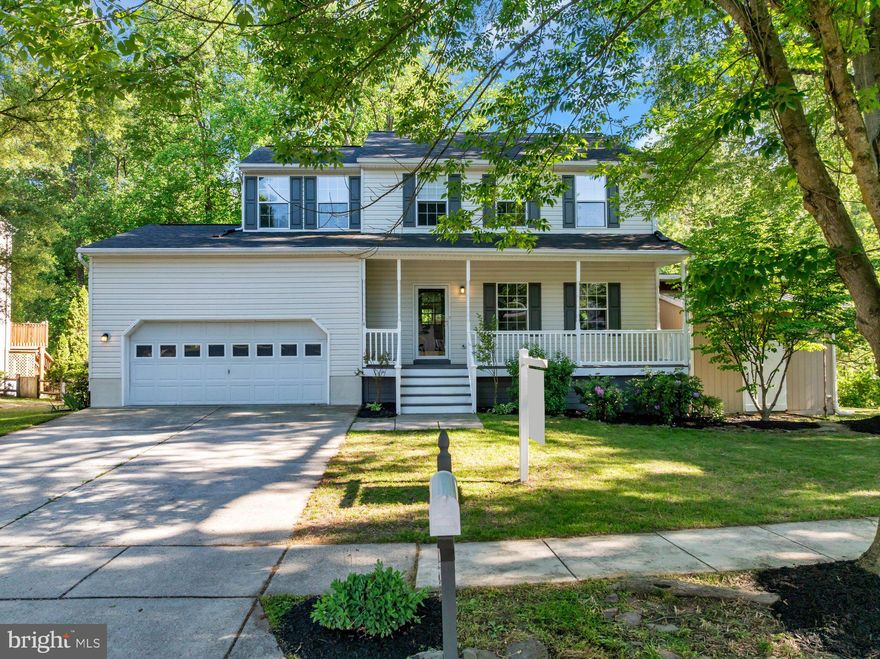 Welcome to 8121 Sagamore Way, located in the desirable Sagamore Run community. Situated on a cul de sac lot backing to trees, this move in ready home offers just under 3,000 square feet of living space, a two car garage, and a well positioned lot on nearly a quarter acre.

The main level features a functional, open layout with luxury vinyl plank flooring throughout. A front sitting area and formal dining space lead into a large kitchen with granite countertops, stainless steel appliances, and a tile backsplash. The kitchen opens directly to the living room, where a pellet stove adds warmth and comfort. A half bathroom is also located on the main level, and sliding glass doors lead to a spacious rear deck.

Upstairs offers four generously sized bedrooms and two full bathrooms, all with brand new carpet. The primary suite includes a walk in closet and an en suite bathroom with a dual vanity, soaking tub, and separate shower. The additional bedrooms are well sized and share a hall bathroom.

The finished walkout basement provides flexible space for entertaining, recreation, or additional living use, along with a large laundry and storage area.

The backyard is designed for enjoyment, featuring a large deck with a pergola, an above ground pool with the liner and pump replaced in 2024, and a fully conditioned detached shed with its own ductless heating and cooling system. Currently set up as a gym, this space can also serve as a private home office or studio.

The home has been freshly painted, features brand new carpet, and includes an updated roof, making it truly move in ready.

Homes like this don’t come up often—don’t miss your opportunity to make 8121 Sagamore Way yours.