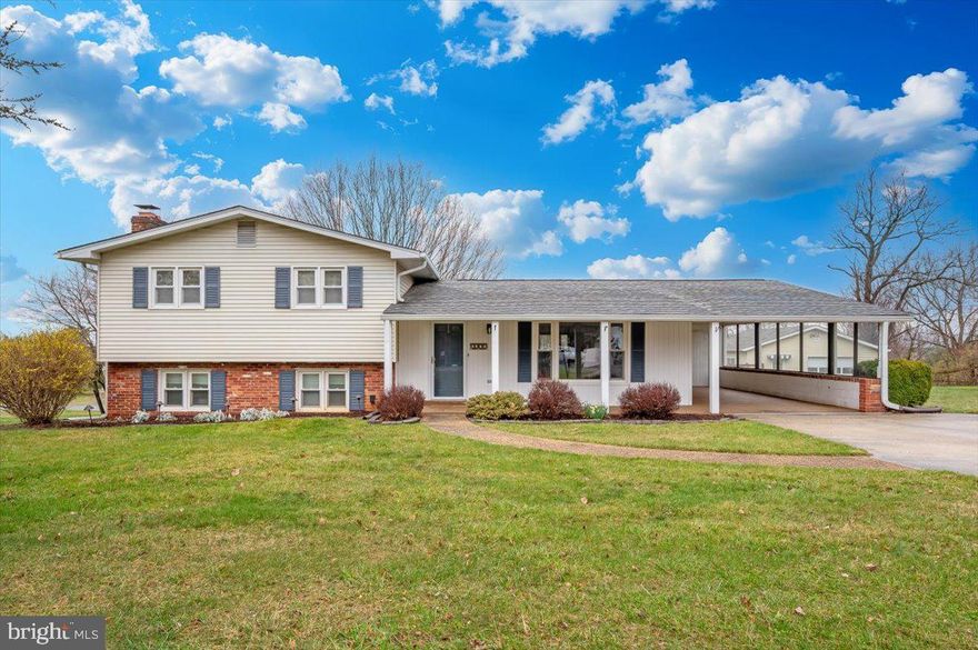 Welcome home to 4984 Linganore View Drive. Located on a beautiful, corner lot in a quiet neighborhood. This split level home offers 3 spacious bedrooms with 2 full baths.  With a fully finished basement on a walkout level, four-seasons room, and huge detached garage. No HOA! Updated heating/air system in 2024. Zoned in the Linganore school district and a few short miles to route 70. You do not want to miss this opportunity!