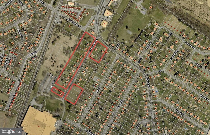 For comp purposes only. 15 homes and 6 vacant lots.