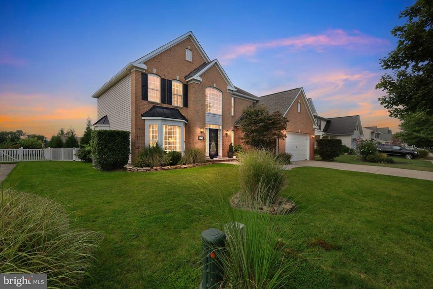 Welcome to this beautifully updated 4-bedroom, 2.5-bath Colonial in the highly sought-after Cox Creek Landing community of Stevensville. Offering 2,868 sq. ft. of living space, this home is designed for both comfort and entertaining. The gourmet kitchen features granite countertops, stainless steel appliances, a center island with gas cooktop, and flows seamlessly into the large great room. A formal dining room, formal living room, and breakfast room provide plenty of options for gatherings. Upstairs, the expansive primary suite offers a spa-like bath and walk-in closet. Step outside to a gorgeous backyard patio overlooking a conservation area, providing the perfect setting for outdoor living with no homes behind you. With a 2-car garage, recently replaced roof and 2 HVAC systems, community amenities, and a prime location close to shopping, dining, and commuter routes, this home truly has it all.