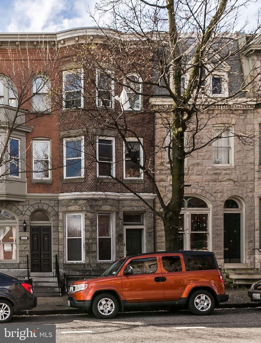 Opportunity knocks in Mt Vernon! Here is your opportunity to pick up a shell ready for renovation and restoration. Excellent opportunity for a developer/contractor for CHAP and MHT Tax Credits. This property may be eligible for HNI loan financing. Ask listing agent for details. Tons of potential here with many original details still intact. Property has zoning for two units and has a unique entrance to the basement from the street. Renovate the main house as a single-family and supplement your mortgage with income from the basement apartment. Space for off-street parking to be created behind the house. Sold strictly as-is. All inspections are for the buyer's informational purposes only. Seller will make no repairs. Cash or renovation loans only. Buyers and agents need to sign a hold harmless prior to getting approval for any showings.