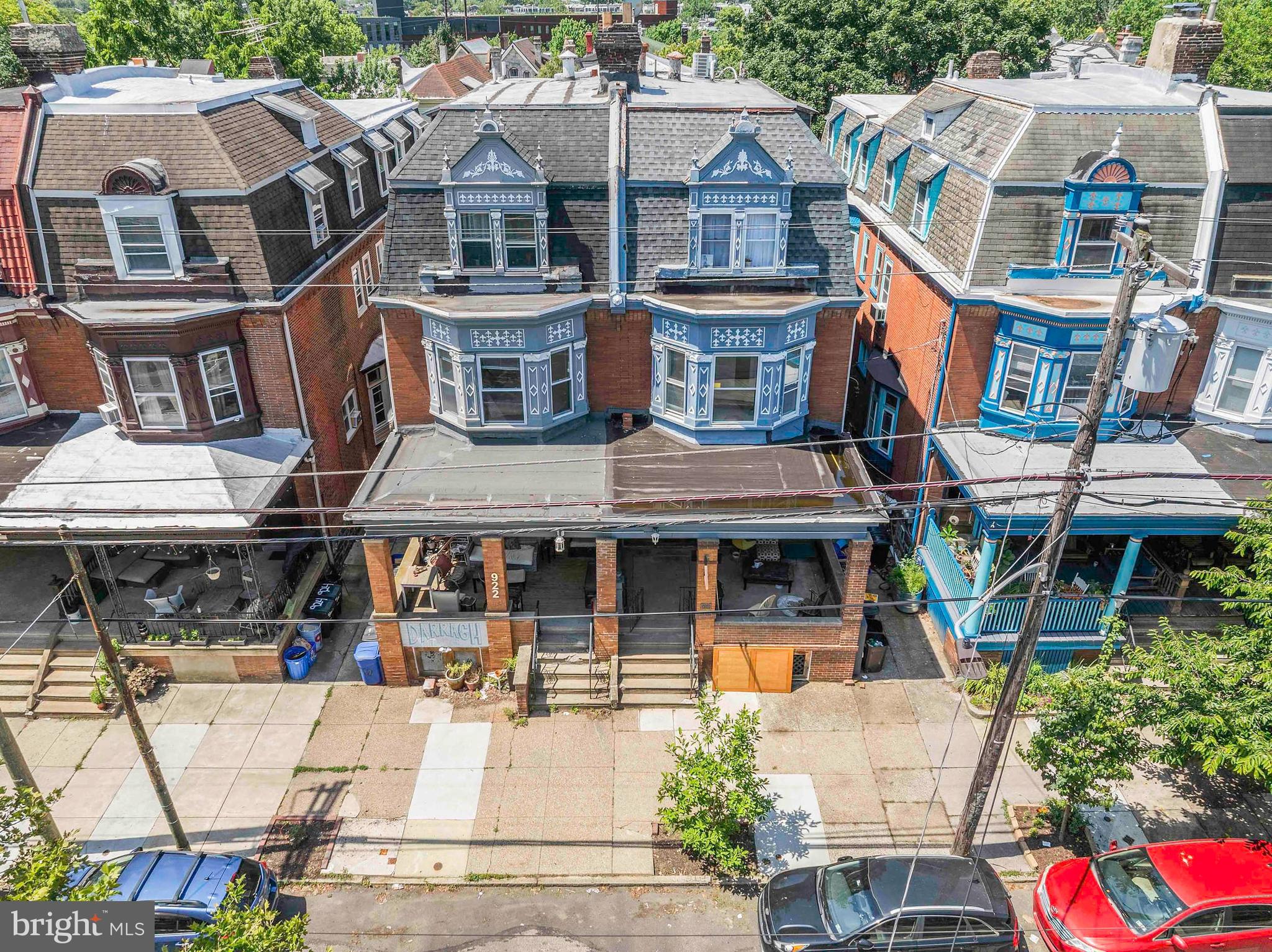 Introducing 922 S 49th, a newly renovated income-producing 4500 SF quadplex (4 units) ideally located in University City Philadelphia, the region's leading employment hub which drives Philly's prominent "eds and meds" high-skilled/paid workforce. Spacious 2-3-4 bedroom units. Features include modern kitchens and bathrooms, hardwood floors, bay windows and high ceilings, spacious rear yard, charming front porch, in-unit washer/dryers, lower level common storage. The University of Pennsylvania, Drexel University, the University of the Sciences and the Restaurant School at Walnut Hill College all share turf here, in the city's bustling, culturally diverse academic heart. Cutting-edge exhibitions at the Institute of Contemporary Art attract hip crowds. Diverse dining options include street food stalls and acclaimed international eateries, and there are plenty of casual bars, pizzerias and cafes in abundance nearby. Walk to parks, campuses and public transit from this premier West Philadelphia location. Enquire within for financials on this turnkey quadplex in West Philly.