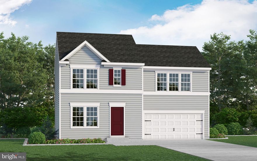 THIS HOME IS TO BE BUILT!!!
The Opal is a single-family home with 3 bedrooms, 2.5 baths and 2-car garage. The first floor features a great room, laundry, and kitchen. The second floor features 3 bedrooms, and 2 full baths.
Brand new homesites now available in Joppa, MD from Gemcraft Homes.
