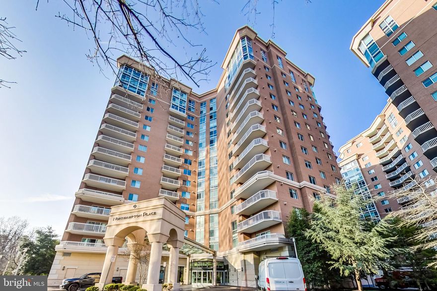 Welcome to North Hampton Place a boutique 16-story building where LUXURY and CONVENIENCE meet! As soon as you walk in you will see why this building is so sought after. This bright and beautiful luxury condo on 15th floor is flooded with natural light, high 9 foot ceilings, 786 sqft. of open concept living space, granite tile flooring in foyer and kitchen, hardwood floors in the main living area and carpet in the bedroom. This Condo offers the perfect blend of style, comfort, and convenience. As you step into this stunning unit, you will be greeted by a spacious light-filled living area with large windows that allow for breathtaking unobstructed sunset views of West Alexandria. 

The kitchen boasts modern stainless-steel appliances, granite counters, natural-colored cabinets, granite tile flooring and a peninsula island / breakfast bar allowing additional seating! The living area offers hardwood flooring and a gas fireplace that can heat the entire unit during winter. This condo has been recently painted, has a new washer & dryer, comes with EXTRA STORAGE (1 Assigned) and underground GARAGE PARKING (1 Assigned)!

 Have a PET? NHP is a pet friendly community, so your furry friends can enjoy the luxury lifestyle too (1 dog any weight, or two pets max weight 35 lbs. each at maturity). The building is clean and well run. The amenities are perfect for those who love to entertain friends and family or for those who just want to retreat from a busy day. Secure building features and 24/7 front desk give you peace of mind when having packages delivered or if you should ever find yourself locked out. The amenities provide endless entertainment options. Such as a remodeled fitness center /w sauna & locker room, business center with free wifi, party room, dog washing station, billiard room, outdoor picnic area, heated outdoor pool, fire pit, community room, lounge area, courtyard w/ 4 grilles and onsite management/maintenance staff! 
Condo fee covers most utilities, except electric, plus water and trash, 2 HVAC maintenance inspections per year, 1 annual fireplace inspection, The location is a commuter's dream. Perfectly located w/ direct access to I-395 bordering Arlington, Falls Church and is close to everything... Pentagon City, Shirlington Village, Washington D.C., walk to Harris Teeter in Gateway Alexandria Shopping Center, gyms, restaurants and only 4 miles away from Amazon's National Landing HQ2s. This condo offers a good amount of space and comfort, making it the perfect opportunity for those looking for a low-maintenance lifestyle in a prime location. The unit is in mint condition, and is available for immediate move in. Don't miss out on this amazing opportunity to live in a great building, in a great location, with easy work commuting options. schedule your showing today!