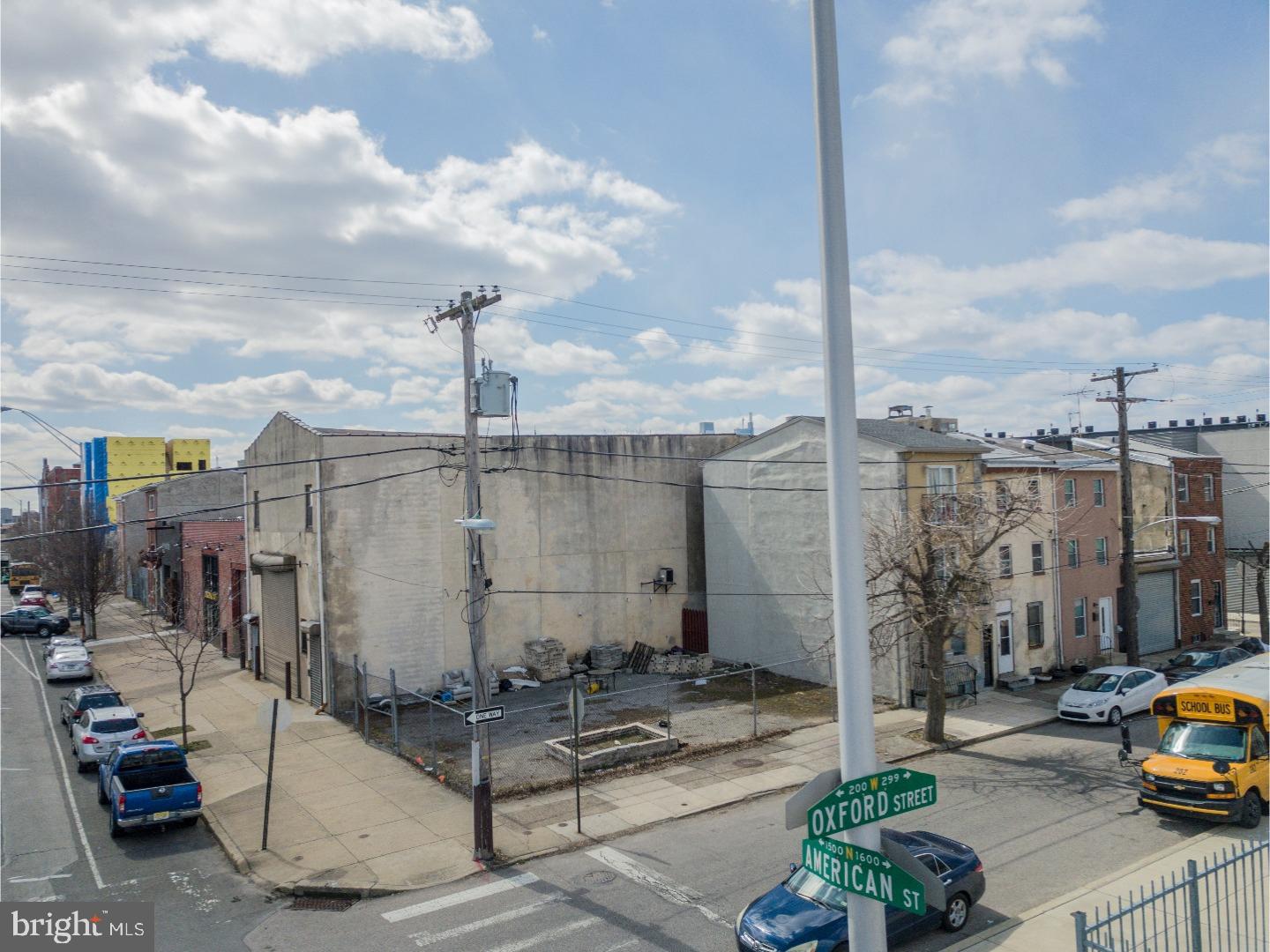 LOCATION, LOCATION, LOCATION? Attention all developers. 6480 SQ FT lot with 3 story 9600 sq ft Warehouse & 3 adjacent CORNER lots on Oxford Street in booming Olde Kensington/ Fishtown with multiple development opportunities. The warehouse can be developed using the strong existing structure as a base for indoor parking and build residential multiple unit condos or apartments combining the adjacent lots for more units. Another option is to demo the warehouse and take advantage of the large 6480 SQFT lot. This would also be a great opportunity for anyone looking for a warehouse in a prime location and just taking advantage of building 2-3 homes or 2 triplexes on 230-234 W Oxford Street. New construction is booming around this location with new residential units across the street being offered in the mid-high 500,000s and walking distance to cafes such as La Colombe, bars, and restuarants in Northern liberties, & Fishtown. Also convenient to center city, public transportation, and I-95. The warehouse and lots are being sold as a package for 1,500,000.