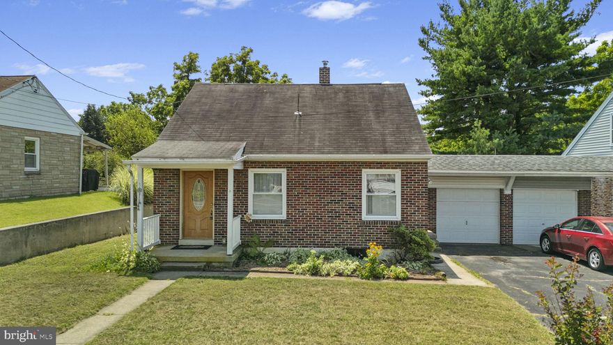 Full of character and modern comfort, this timeless brick home sits on a generous 0.78-acre lot in the desirable Wilson School District. Located just moments from Ganly’s Irish Pub & Restaurant, it offers a great mix of charm, space, and convenience.

Inside, you'll find rich hardwood flooring throughout much of the main level and easy-care vinyl in the kitchen. The layout includes 2 bedrooms—one on the main floor and another upstairs—plus a full bath and a full basement with laundry and storage space.

The living room is just off the kitchen and flows into the dining room, creating a warm, connected living space. A sliding glass door off the dining area leads right to the spacious backyard, perfect for entertaining or relaxing outdoors.

The expansive 0.78-acre lot opens up a world of possibilities—start a garden, add a fire pit, pitch a tent, or simply enjoy the open space for outdoor fun.

Recent updates include a repointed chimney with new liner and a new water heater installed in winter 2023. For added peace of mind, the seller is including a one-year America's Preferred Home Warranty.

Don’t miss your chance to own a home with land, charm, and location—Don’t miss your chance to own a home with land, charm, and a great location—just minutes from Blue Marsh Lake’s hiking, boating, and recreation. Schedule your showing today!