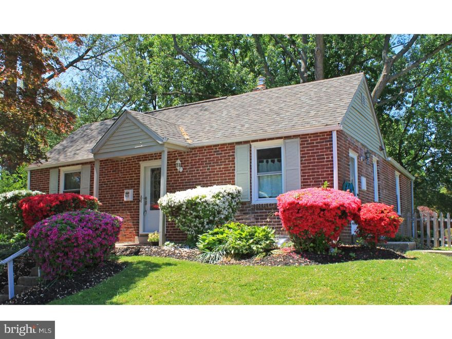 NEW REDUCED PRICE now at $184,900. You can own this fantastic affordable home in the Award Winning sought-after Wallingford-Swarthmore School District for the cost of renting a 2 bedroom apartment. UPDATED & MOVE-IN READY light-filled brick ranch is just waiting for your personal touches! Don't lift a finger, just move right in and begin enjoying your new deck & vaulted family room. Updated features include new Family Room carpeting (2015), New Storm & Front Door (2014), Updated Kitchen (2014), Renovated Bath (2013), New Roof (2012),  New Gas Heating System (2010) & most rooms have been recently repainted. Beautiful original Hardwood Floors throughout the Great Room, Dining Room & 2 Bedrooms. The Updated Galley Kitchen flows to the open Dining Room &  Great Room and features gas cooking, new tile backsplash & new tile floors along with new appliances. Enjoy relaxing in the bright Family Room with Vaulted Ceilings that is ready to move right in with brand new carpeting.  Easy access through the Family Room sliders to the gated Deck in the large, private & level fenced back yard. The newly Updated Bath features new ceramic tile floor, new fixtures & new plumbing. The Master Bedroom includes built-in storage in addition to the closet. Basement laundry with storage & potential workout area. Abundant storage in the attic with pull-down stairs, basement & storage shed. 2 car driveway parking plus street parking is available. Within walking distance to Nether Providence Elementary School, nearby parks & a swim club. Convenient to local shopping, Taylor Memorial Arboretum and easy access to the Borough of Media via Routes 252 & 352, the Main Line, Philadelphia & I-95. Make this wonderful home yours!