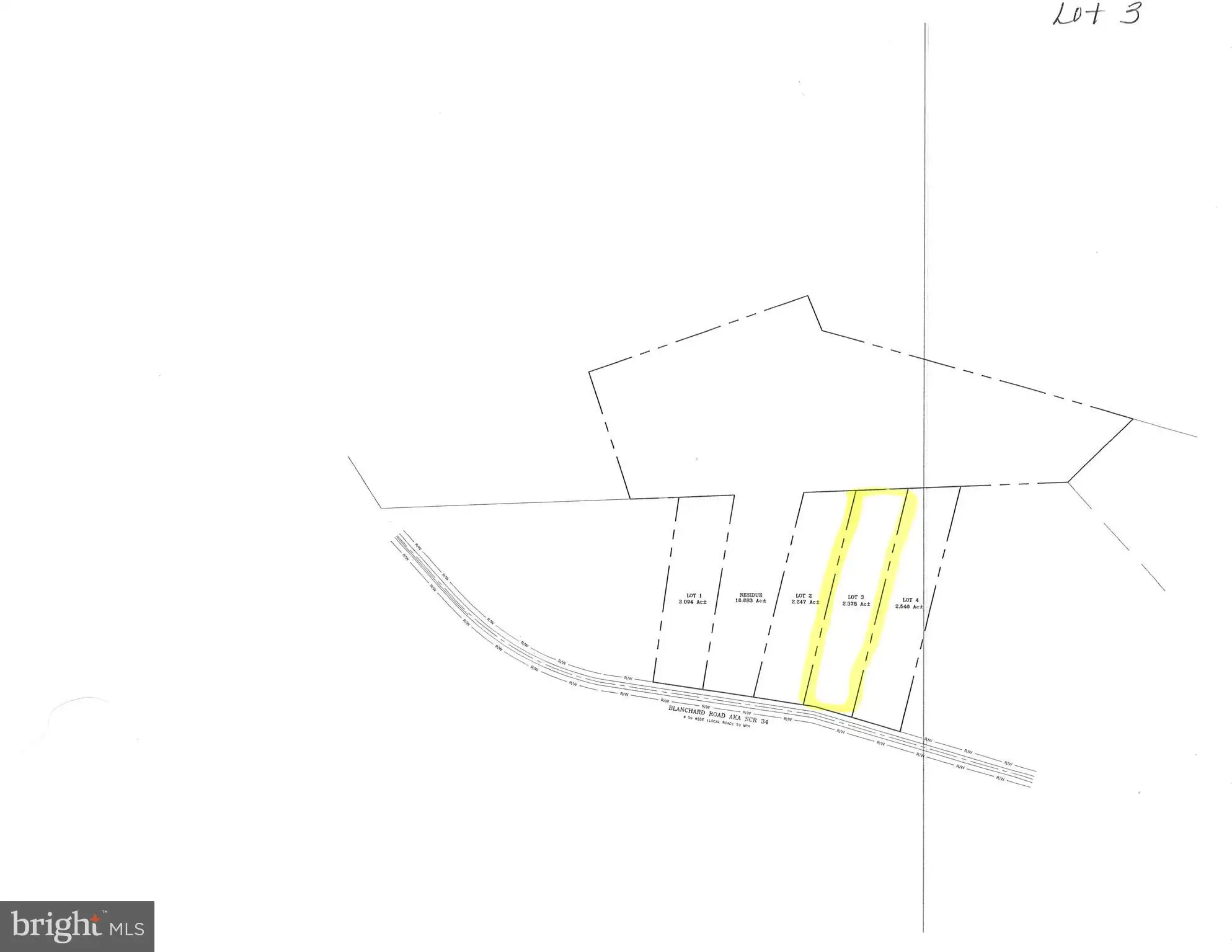 Lot 3 Blanchard Rd., Bridgeville, DE 19933