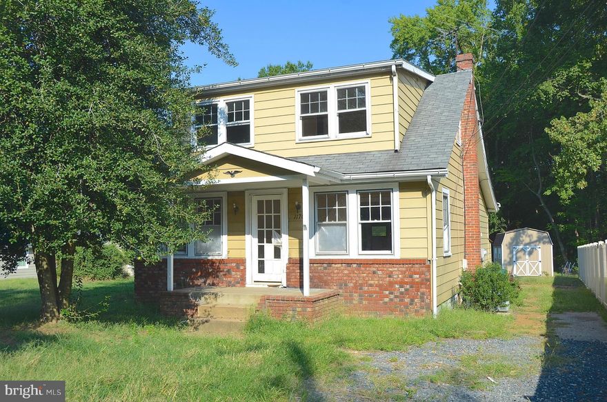 OPPORTUNITY TO BUILD NEW OR MAJOR RENOVATION.  THIS HOME IS NOT LIVABLE.  VALUE IN LAND AND FOOTPRINT.  WELL AND PUBLIC SEPTIC EXISTING.  SOLD AS-IS   .65 ACRES