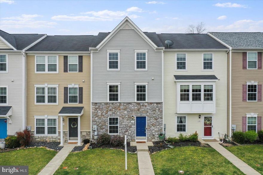 This beautiful home is as turn key as turn key gets! This large Colonial townhouse, has been freshly painted and offers brand new flooring through out.  The only way to describe this home is XL! With 2,115 square feet of thoughtfully designed living space, this residence is perfect for anyone looking for their new home! The basement is fully finished with an office or flex space, a massive living area, a full bath, an amble size laundry room, and several additional storage closets. The main level highlights an open concept layout featuring a large eat-in kitchen, a large pantry, a bump out bonus dining area, a half bath and a large living room. Upstairs you will find an impressively sized primary suite,  featuring a large ensuite that includes a soaking tub as well as a stand in shower! In addition, you will find two more spacious bedrooms and a full bath. Don't forget that the fully fenced in backyard that backs up to trees for additional privacy, complete with a deck and concrete patio downstairs! This home is located in a welcoming neighborhood just minutes from I81, Rte 11, shopping, dining, schools and more. It is truly a magnificent commuter location! This townhouse is not just a home; it’s a lifestyle.