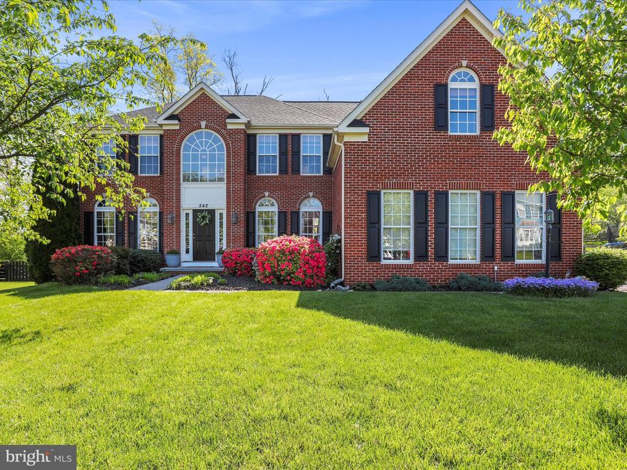 Step into this stunning brick colonial in sought after Locust Hill.  With one of the largest floorplans in the community, you are sure to have everything you could ever need and being priced at $155/sq ft...is unbelievable.  As you cross the threshold into the foyer, you will be invited in with this home's open concept.  The front living room to the left is currently being used as an office.  With hardwood floors, crown molding and beautiful views out to the front yard...this space could be used for a variety of purposes.  To the right is the formal dining room conveniently placed right off of the kitchen.  As you head to the back of the home, you will notice the abundance of natural light that invites you into the family room and open kitchen.  The large family room has a wall of windows and a pellet stove. Cozy up on chilly winter evenings beside the inviting glow of a pellet stove, adding both warmth and ambiance to this already enchanting home. Whether you're curled up with a book, entertaining guests, or simply enjoying quiet moments of reflection, the pellet stove ensures that every winter night is filled with comfort and charm. Adorned with lots of maple cabinets that exude warmth and sophistication, the kitchen is a chef's delight, offering an abundance of storage space for all your culinary essentials.  The kitchen offers plenty of counter space, stainless steel appliances and a huge walk -in pantry. But the kitchen doesn't stop there – it seamlessly flows into a sunroom, creating a bright and airy space that serves as the perfect setting for casual dining. With a huge table space bathed in sunlight streaming through large windows, every meal becomes a delightful experience, surrounded by the beauty of nature and the comfort of home. The main level also houses a half bath, a rear office with privacy French doors and a laundry room right off of the kitchen. An added bonus right off the kitchen is the 3 car garage.   Use one or two parking spaces for vehicles and use the third bay for your exterior yard equipment.  With over 500 sq ft...I'm sure you'll find something to fill it up with. Back inside, you can take the second stairwell from the kitchen to the upper level.  Be sure to take in the views from the upper level Catwalk peering down over the family room.  The upper level has 3 good sized bedrooms with large closets and hardwood floors.  The upper full bath has been completely renovated with new floors, new double vanity and a beautiful tiled tub/shower.  Prepare to be amazed by the sheer size of the primary bedroom, offering ample space to unwind and rejuvenate after a long day. But that's not all – indulge in the luxury of huge closets, providing plenty of storage for your wardrobe and personal belongings, ensuring that everything is neatly organized and easily accessible.  The primary ensuite draws you in like you are at a spa.  With dual separate sinks, a stall shower and a deep soak tub, you are sure to wash all of your worries away.  Out back, discover a fenced in yard that offers both security and privacy, making it an ideal retreat for outdoor gatherings, playtime with pets, or simply basking in the tranquility of your surroundings.  The beautiful paver patio is the perfect place for outside dining and entertaining.  And if you need or want more room...the full unfinished basement, complete with a walkout and rough-in, presents endless possibilities for customization and expansion, allowing you to create the ultimate entertainment haven or additional living space tailored to your unique preferences. Don't miss your opportunity to make this extraordinary residence your own – schedule your private tour today and discover the beauty and elegance that awaits.

Bonuses: 
Roof replaced in 2018
New siding 2018
Main level AC replaced 2023
Upper level Heatpump and condenser replaced 2021
Kitchen updates 2019
Bathroom renovation 2020