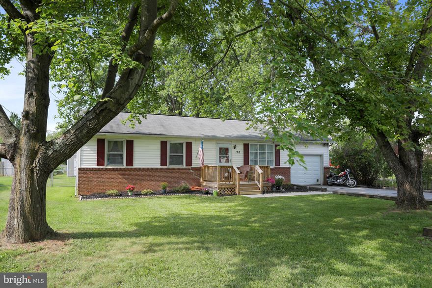 This charming home is ready for you! Enjoy the ease of one-level living on a flat lot, surrounded by beautiful trees. The fully fenced backyard with two spacious sheds offers ample storage and a workshop area. Step inside to find a newly renovated bathroom, luxury vinyl flooring and fresh paint throughout, and a brand-new laundry/mudroom. Conveniently located near Rt. 9 and Rt. 340, this commuter-friendly gem won't last long! Seize this opportunity today!