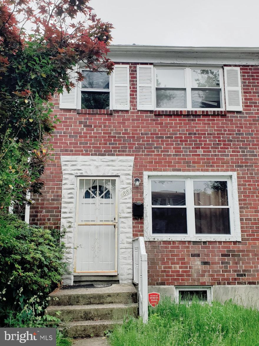 Good bones! Potential! Rehab project! If you are looking for inventory this home is for you. This property  needs some TLC  but if you are an investor and want to do a rehab or you want to do The sweat equity for a rental, please preview!  Sorry for not having professional photos--  This is an estate sale. The home is being sold as is and no repairs will be made. Cash is probably going to be the best financing, unless you can get a construction loan. But don't let it fool you because even though it's not pretty right now, it's steps away from being home sweet home! Very cute neighborhood off of Wilkins avenue... This community is near Loudon cemetery and it is close to 95 as well as minutes to Catonsville and nearby communities. It has nice living room space. There's an eat-in kitchen with a breakfast bar. The cabinets are in decent shape and there still is a refrigerator, stove and dishwasher but again there will be no repairs and everything about this property is being sold as is where is. There are three bedrooms upstairs and one full bathroom. There is an addict pull-down. The basement has a club room with a wood stove and there's also a mechanical/storage room -- Sliders off of the kitchen that open to a deck and a nice yard with a parking pad and there is even green space behind the property.  A little imagination will make this a perfect home!