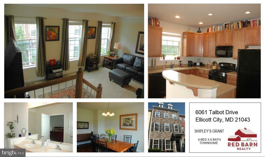 Available August 1st.  4-bedroom luxury town home in Shipley's Grant. Pool, bbq area, backs to open space. Master bedroom with walk-in closet & ensuite bath w soaking tub, double vanity, & separate shower. Washer & dryer, 2-car garage. Bellows Spring Elem (in top 25 schools in state), Bonnie Branch Middle, Long Reach High. 20 mins to Baltimore, 40 mins to DC, 10 mins to MARC, 15 mins to Ft. Meade. Short-term rental considered.  No smoking on premises.  Pets considered on case-by-case basis with deposit.