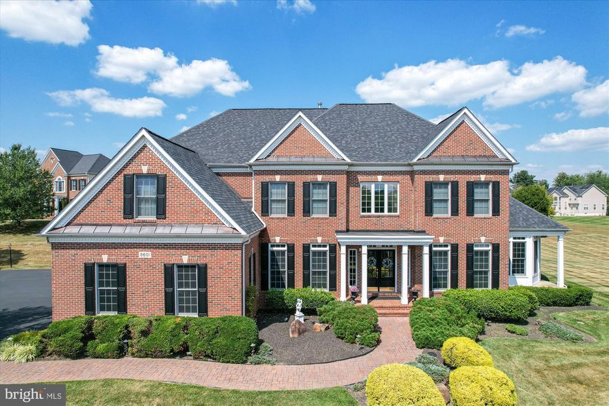 SHOW STOPPING ORIGINAL WINCHESTER HOMES MODEL — THIS STATELY COLONIAL IS LOADED WITH OPTIONS.  HARDWOOD FLOORS, 9 FOOT CEILINGS, CATHEDRAL FAMILY ROOM, DUAL STAIRCASES, 2 FIREPLACES, ENTERTAINMENT SIZED DECK WITH ARBOR, HUGE GOURMET KITCHEN WITH PREP SINK, ISLAND BREAKFAST BAR, WALK-IN PANTRY, 48 INCH GAS RANGE WITH 6 BURNERS AND GRIDDLE, WARMING LIGHTS AND EXTERIOR VENTED GOURMET RANGE HOOD, WET BAR/BUTLERS PANTRY, WORKSPACE KITCHEN CREDENZA. FACING EAST IS A PRIVATE OFFICE WING WITH FLOOR TO CEILING BUILT-IN SHELVES AND PRIVATE ACCESS TO THE SEPARATE LIBRARY OVERLOOKING THE ROLLING LAWN. DELUXE INTERIOR TRIM AND MOLDINGS PACKAGE IS THROUGHOUT THE HOME ALONG WTH UPGRADED KICHLER INTERIOR LIGHTING AND LOW-E TILT-IN WOOD WINDOWS, PLUS MORE! AS YOU ENTER THE PRIMARY BEDROOM THE TRAY CEILINGS WILL CAPTURE YOUR ATTENTION. A WELL SITUATED WINE/COFFEE BAR WITH BEVERAGE CENTER AND SINK ARE AT YOUR FLANK. THE GARDEN STYLE EN SUITE BOASTS A JETTED JACUZZI TUB, DOUBLE SINKS WITH CUSTOM VANITY CABINETS, PROPER WATER CLOSET AND AN OVERSIZED SHOWER! TO THE RIGHT AND LEFT OF THE PRIVATE FULL BATH YOU WILL FIND THE CUSTOM BUILDER-EXTENDED WALK-IN CLOSETS.  THE GRAND FINALE IS THE BASEMENT WHICH HAS A PROFESSIONALLY INSTALLED THEATER ROOM WITH A 44x77 INCH BUILT-IN SCREEN AND PROJECTOR, SURROUND SOUND AND BUILT-IN MEDIA CENTER. FOR DINNER PARTIES THE BASEMENT HAS A LARGE GRANITE-TOPPED BUILT-IN TABLE FOR 6 AS WELL AS ADDITIONAL HIGH-TOP SEATING THROUGHOUT.  ADDITIONALLY, A WINE/COFFE BAR WITH BEVERAGE CENTER, SINK AND PREP AREA. A FULL BATHROOM WITH SOAKING TUB, DOUBLE SIZED WALK OUT BASEMENT DOOR AND A HOBBY ROOM ARE THE FINISHING TOUCHES.  A FEW MORE FEATURES OF THIS HOME INCLUDE: BUILT-IN SPEAKERS THROUGHOUT HOME, UNDERGROUND SPRINKLER/IRRIGATION SYSTEM, 2 WELLS, GAS HEAT AND HOT WATER, INTERIOR FIRE SUPPRESSION SPRINKLER SYSTEM, 3-CAR SIDE-LOAD GARAGE.  BUILT AND MAINTAINED WITH CARE, THIS RANDALL MODEL IS SITUATED IDEALLY WITHIN AN ENCLAVE OF ONLY 26 HOMES WITH 2 ACRE LOTS. THIS SURE-TO-PLEASE ESTATE WILL TAKE YOUR BREATH AWAY, COME AND TAKE A LOOK AND CALL IT YOURS TODAY!