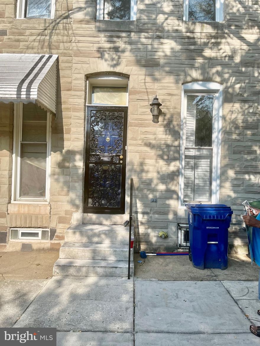 INSTANT EQUITY !!!!!         This 3 story home is in a great location ,less than 2 blocks from John Hopkins Hospital.  Enjoy the activities in Fells Point and the Inner Harbor.  This home is a great buy.  The home is freshly painted, updated kitchen, updated bathrooms, new carpet and flooring throughout. Parking pad in the rear of the home. Seller will make minimal repairs!