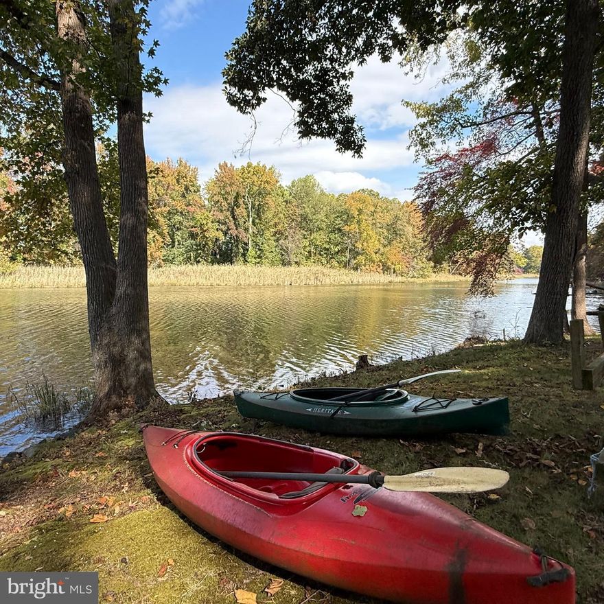 OPEN HOUSE Saturday January 10th - 11:00 to 12:30** Start of the new year in your own WATERFRONT home! Move right into this charming one level home and kick off 2026 in comfort and style. Cozy up by the fire on those chilly winter nights, host unforgettable gatherings with family and friends, and enjoy peaceful moments watching the geese glide along the creek. This is the perfect place to create lasting memories — both inside by the warm glow of the fireplace and outside in the tranquil beauty of nature. Come home to the waterfront lifestyle just in time for the season. Schedule a tour of this Eastern Shore waterfront retreat in the sought-after Recovery community in Centreville. Nestled on 1.15 acres at the end of a quiet cul-de-sac, this single-level gem is surrounded by mature trees, lush landscaping, and serene water views at the headwaters of Grove Creek — a setting that instantly puts you at ease. The expansive rear deck, hot tub, and screened-in porch create the perfect space for entertaining, relaxing, or enjoying Eastern Shore crab feasts. At the water’s edge, a private pier invites you to kayak, fish, enjoy bonfires, or simply watch the sunset. Inside, you’ll find 3 bedrooms and 2.5 baths, with thoughtful updates in recent years. The spacious living room, with custom built-ins, is ideal for unwinding, while the cozy family room offers a fireplace and tranquil water views. The eat-in kitchen is a chef’s delight, featuring granite countertops and custom cabinetry. Additional highlights include: Full-house generator, Oversized, 2-car garage with front entry and an Inviting front porch. Located just 10 minutes from Downtown Centreville, you’ll enjoy charming tree-lined streets, a local brewery, library, restaurants, shops, the historic courthouse, a new YMCA, and the scenic town wharf with kayak launch, boat slips, playground, picnic pavilions, and walking/bike trails. Too special to miss — welcome home! Schedule a private tour today!