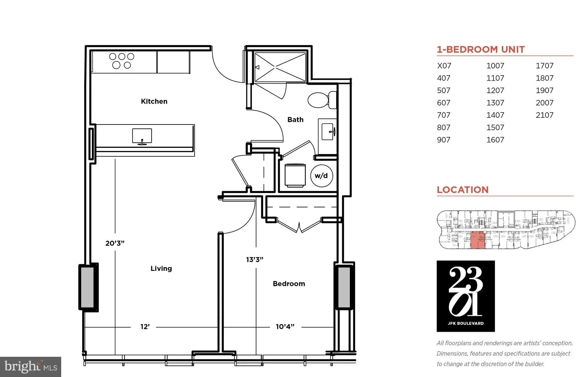 Additional image 96 of 2301 John F Kennedy Boulevard Unit 509, Philadelphia, PA 19103
