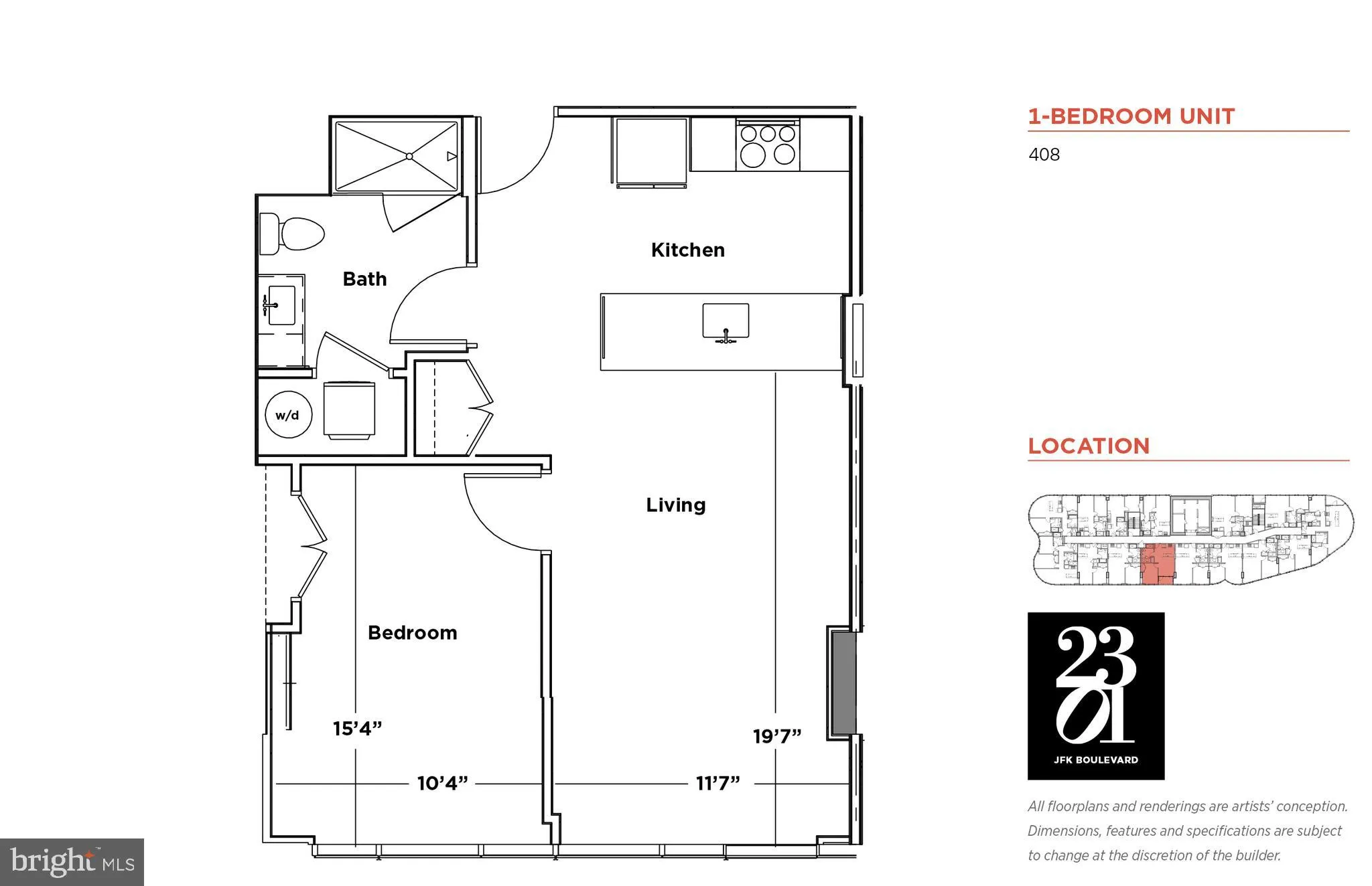 Additional image 105 of 2301 John F Kennedy Boulevard Unit 509, Philadelphia, PA 19103