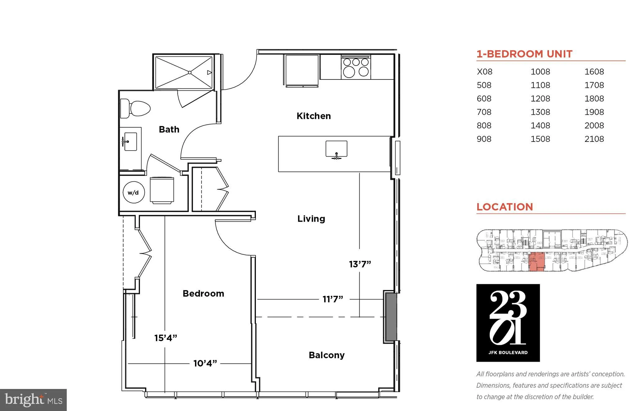 Additional image 97 of 2301 John F Kennedy Boulevard Unit 509, Philadelphia, PA 19103