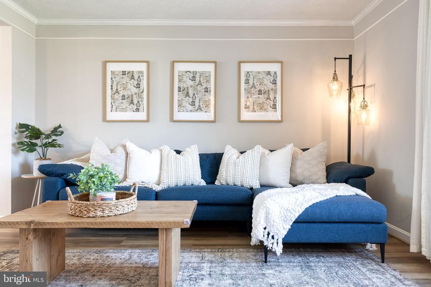 ** Offers due by Monday May 5, 2025 at 12:00 Noon **  Welcome to this beautiful home in the heart of Hanover, Maryland—an updated gem that effortlessly blends comfort and warmth. From the moment you enter, you'll feel at home with thoughtful upgrades throughout, creating a space that’s perfect for both relaxation and entertaining.

The main level features new flooring, creating a warm and welcoming atmosphere. The kitchen boasts newly installed quartz countertops and 2023 stainless steel appliances, offering both style and functionality. Fresh cosmetic updates in the kitchen and bathrooms add modern appeal while maintaining the home’s cozy, timeless charm. Picture windows in the living and dining rooms invite an abundance of natural light, making the entire space feel open and airy.

A standout feature of this home is the large sun porch—an ideal spot to unwind or gather with friends and family while enjoying the outdoors in comfort. The fully fenced backyard provides privacy and space for gardening, pets, or play. Downstairs, the finished basement includes a spacious family room with a wine bar, a half bath, and surround sound hookups, perfect for movie nights or entertaining guests.

Enjoy peace of mind and year-round comfort with a high-efficiency HVAC system installed in 2024 and an energy-efficient tankless water heater. The home also includes a laundry chute, making household chores that much easier, and a dedicated laundry room for added convenience.

Upstairs, you’ll find four generously sized bedrooms, including a peaceful primary suite with a walk-in closet and an ensuite bathroom—the perfect retreat to unwind after a long day.

This home is ideally located across the street from a neighborhood pond exclusive to residents, perfect for peaceful strolls or enjoying nature. You're also just minutes from Arundel Mills, BWI Airport, major commuter routes (I-295, I-95), and top-rated schools.

Don't miss your chance to own this beautifully updated and thoughtfully maintained home—schedule your tour today!