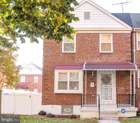Townhouse For Sale - 2316 Ashburton Street<br/> BALTIMORE, MD 21216