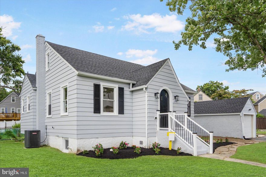 Welcome to this remarkable detached Cape Cod corner lot, offering a spacious and well-appointed living space of 2,143 sq. ft. Every aspect of this home has been thoughtfully updated, ensuring a modern and comfortable lifestyle.

Step inside and be greeted by a beautifully renovated interior. The new roof and windows bring both aesthetic appeal and enhanced energy efficiency to the property. The kitchen is a true highlight, boasting new cabinets, appliances, and countertops, creating a culinary haven!

The charm continues with refurbished hardwood floors that exude warmth and character. In the basement, you'll find laminated wood floors, adding a touch of contemporary style. A new waterproofing system, complete with a sump pump, offers peace of mind and protection against moisture-related issues.

Rest easy knowing that this home also features a new water heater and HVAC system, ensuring comfort and efficiency year-round. With these upgrades, you can enjoy modern conveniences without the worry of major maintenance expenses.

This detached Cape Cod is a true gem, combining classic charm with contemporary updates. Don't miss the opportunity to make this inviting property your own.