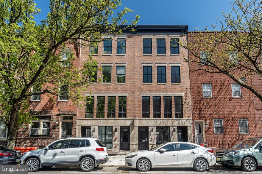 Welcome to 2027 Christian Street, Unit B! This stunning newer construction features high end finishes and exudes luxury. The main floor features a spacious living room with hardwood floors. The chef's kitchen offers grey cabinetry, quartz counters, stainless steel appliances, and a custom tile back-splash. Private roof deck with beautiful views of Center City which is the perfect spot to entertain, with built-in lighting and speakers. Upstairs, you'll find two bedrooms with elegantly finished bathrooms and large closets. Two additional bedrooms are located on the fourth level, along with the laundry area and two additional full bathrooms. This unit features in-ceiling speakers, a video intercom system, and Nest thermostats. Situated in the heart of Graduate Hospital, there are shops and restaurants just steps away. Don't wait, schedule your showing today!