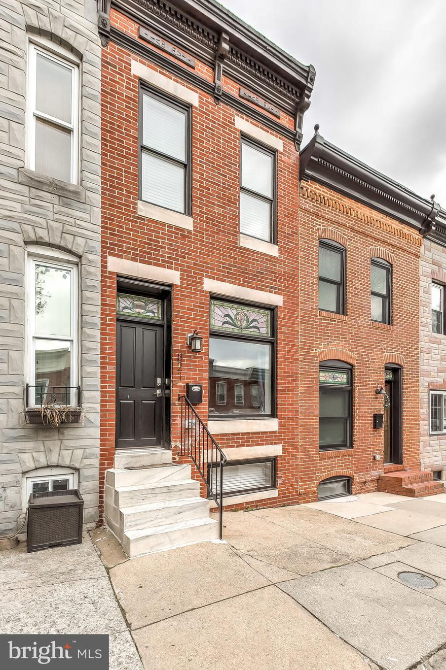 GLISTENING OAK HARDWOODS CASCADE THROUGHOUT. ENJOY CUSTOM WHITE CABINETRY, UPGRADED TRIM AND PAINT PACKAGE, IMPORTED TILE, MARBLE BACKSPLASH, QUARTZ COUNTERTOPS, SS APPLIANCES WITH HOOD VENTILATION AND POT FILLER IN DESIGNER CHEF'S KITCHEN. TONS OF NATURAL LIGHT. FINISHED LOWER LEVEL. EXPOSED BRICK. WHOLE HOUSE AUDIO. HIGH CEILINGS. TONS OF STORAGE. WALK IN SHOWERS. WALK IN CLOSETS. SPACIOUS 4 BEDROOMS WITH 3.5 BATHROOMS. EXPANSIVE ROOF DECK FOR ENTERTAINING WITH ROPE LIGHTING AND STUNNING WATER/CITY VIEWS. GIGANTIC OFF STREET PARKING PAD. CLOSE PROXIMITY TO LOCAL SHOPPING, DINING, PATTERSON PARK, CANTON SQUARE, AND ALL MAJOR HIGHWAYS. AVAILABLE STARTING JUNE. 1, 2019. SCHEDULE A PRIVATE TOUR TODAY!