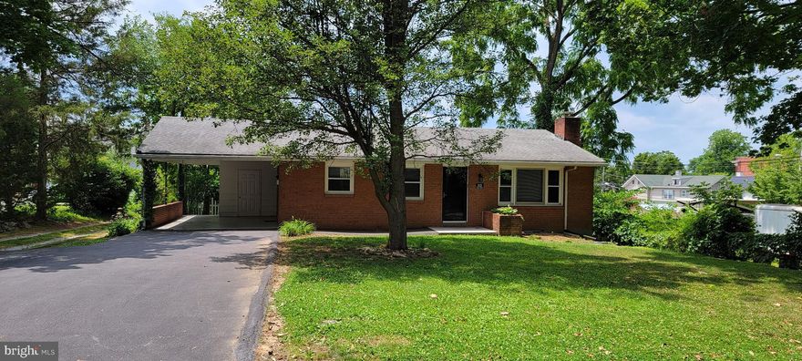 Located in the center of Boonsboro this lovely home offers 2 bedrooms, 1 bath home with 1988 square feet of finished space on two levels. The main level features a new eat-in kitchen including new quartz counter tops, new wood cabinets with under counter lighting, new double sink. Appliances including a refrigerator with ice maker, electric range, microwave, washer and dryer. There is new laminate flooring and carpet through out the home and fresh paint in most rooms. Other improvement to the property include a new heat pump central heating and cooling system and split heating/cooling systems on the lower level and new windows. The fully finished basement recreation room offers a wood burning brick hearth fireplace and laundry area with washer and dryer. The exterior carport offers covered parking along with a garden shed and a two car driveway. 

From the Town of Boonsboro Website: "Nestled at the foot of South Mountain, between Hagerstown and Frederick, lies a rural town at the crossroads of regional heritage tourism. Founded in 1792 by George and William Boone, cousins of Daniel Boone, Boonsboro forms a gateway to relevant colonial and Civil War heritage sites including the National Road, Washington Monument State Park, South Mountain and Antietam National Battlefield. The C&O Canal Towpath and Harper's Ferry Historical Park are only minutes away, and the proximity to the Appalachian Trail makes Boonsboro a welcome respite for hikers.  Boonsboro offers visitors an array of local attractions: a Town Museum featuring historical artifacts, a restored 1902 Trolley Station, a beautiful Park and the Inn Boonsboro - a historic bed-and-breakfast located on the Square owned by New York Times Bestselling author Nora Roberts. Located in Southern Washington County, Boonsboro is a one and a half hour drive from Baltimore, MD & Washington, D.C."

The Town of Boonsboro is a growing community with a population of 3700+ (2020 Census). The community also offers a full range of shopping, dining and other services.