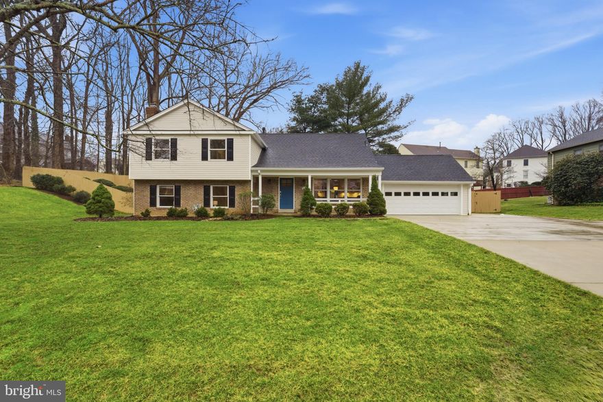 Beautifully updated split-level on a quiet cul-de-sac just a short walk to Westover Elementary School & Robin Hood Swim Club. Features an updated eat-in kitchen and a spacious primary suite with private bath and separate sitting room, plus a screened porch and rear deck overlooking the yard. Oversized two-car garage with workshop/storage area. Numerous updates throughout.