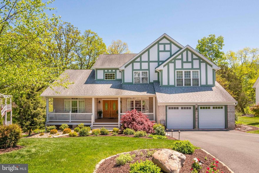 Taking backups....PLEASE continue to show. 

Pristine property sits high above the North Fork of the  Shenandoah River offering amazing views of the Massanutten  Mountains & Shenandoah River.  Incredible amounts of outdoor living space including well over 1000 sqft. of double tiered decking with amazing water views. Front porch too!  Winding stairway to the river below is a kayak or canoe dream space. Fish from your own property. Located only a few minutes off I81 & I66, this home offers an ideal location for the northern VA  commuter or week end get away seeker.  Maintained with the highest standards our home is move in ready. Glistening hardwood flooring welcome you at the front door. Private formal dining & living offers privacy to the personal family areas. Enjoy your morning cup of coffee in the breakfast room area while watching the river flow by.  Upper and main level owner suites both offering luxury bath spaces. Atop the elegant staircase  you'll find 3 spacious bedrooms and 2 additional baths. The whirlpool tub will have amazing views of the stars overlooking the river.  The lower level has outside access easily accessible from driveway area.  Over 400 sqft of private deck space with direct access to the river pathway.  Private patio areas with room for a fire pit too. The entire property is beautifully landscaped and seller has someone who weed eats the river bank area yearly.  Bonus room under garage might be ideal for a future wine cellar or storage. Don't forget to check it out when you visit.  The lower level of this property would make a great in-law suite or space for home based business offering private entry and full bath.  Add a kitchenette and you are all set.   Oversized storage area in lower level also. 
You will be in awe of the amount of space and outdoor features this property offers.  The Shenandoah National Park and River are both close by and offer hiking, hunting and lots of water activities.  Wineries, breweries and all the outdoor activities you love. 

All  COVID 19 restrictions are to be enforced. All parties entering the property must weak a mask and use sanitizer.