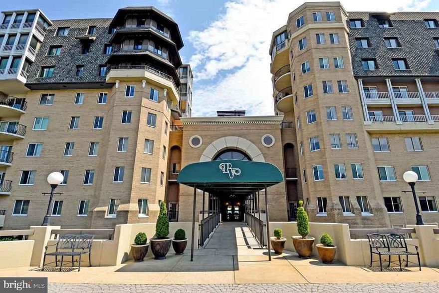 A premier luxury, amenity filled waterfront community delivers a spectacular condo!  Beautifully appointed/renovated home in pristine condition, filled with tasteful modern upgrades.  The gourmet kitchen offers custom cabinetry, granite countertops and stainless steel appliances.  2 Spacious Bedrooms,  2 full Baths and Huge wrap-around terrace (over 300 SF) great for gardeners & parties.

Don't miss the opportunity to live in Alexandria's premier waterfront building with amenities galore including private limousine service for all residents, on-site management, elegant party rooms, newly renovated fitness centers with state of the art equipment, excellent security and a friendly community. Outdoor activities with private tennis court, kayak dock, and outdoor pool overlooking the river, landscaped gardens.  Resort living at its best!  Access to local trails/parks (Mount Vernon/Jones Point) is a breeze. All that historic Old Town offers are at your fingertips from award-winning dining, quaint shopping, community experiences, and more, and you are only a short distance from National Airport and DC, making this the ideal home for commuters. This will not last long!