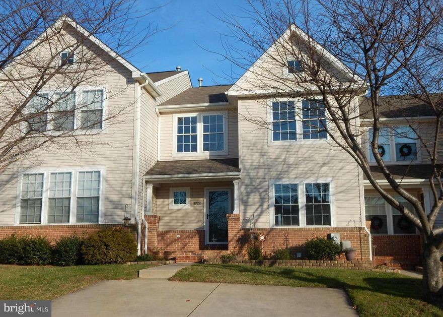 Enjoy effortless, low maintenance living in this impeccably maintained Bob Ward cluster home in Forest Hill's Deer Spring Community.   This inviting home offers over 2000 finished SF and features 3 bedrooms, 2.5 baths and an oversized 2 car parking pad.  The main level welcomes you with a spacious living room and a bright, eat-in kitchen appointed with white cabinetry, granite counters, and sliders to a composite deck-  perfect for entertaining!  A convenient main-level laundry room enhances everyday ease. Upstairs, the owner's suite impresses with vaulted ceilings, huge walk-in closet, and a luxurious en-suite bath with double vanity, soaking tub and separate shower.   Two well-sized bedrooms and a full bath complete the upper level.  The fully finished lower level with gas fireplace offers flexibility and expansive space for a family room, recreation area, or potential fourth bedroom.  Sliding doors fill the space with natural light and provide access to the patio and partially fenced rear yard. A full bath and dedicated storage room complete the lower level.   Owner has completed all the updates so you don't have to... new roof & gutters (2022), new hot water heater (2022), new air conditioner (2023), new dishwasher (2021), new washing machine (2025), new water pump (2025).