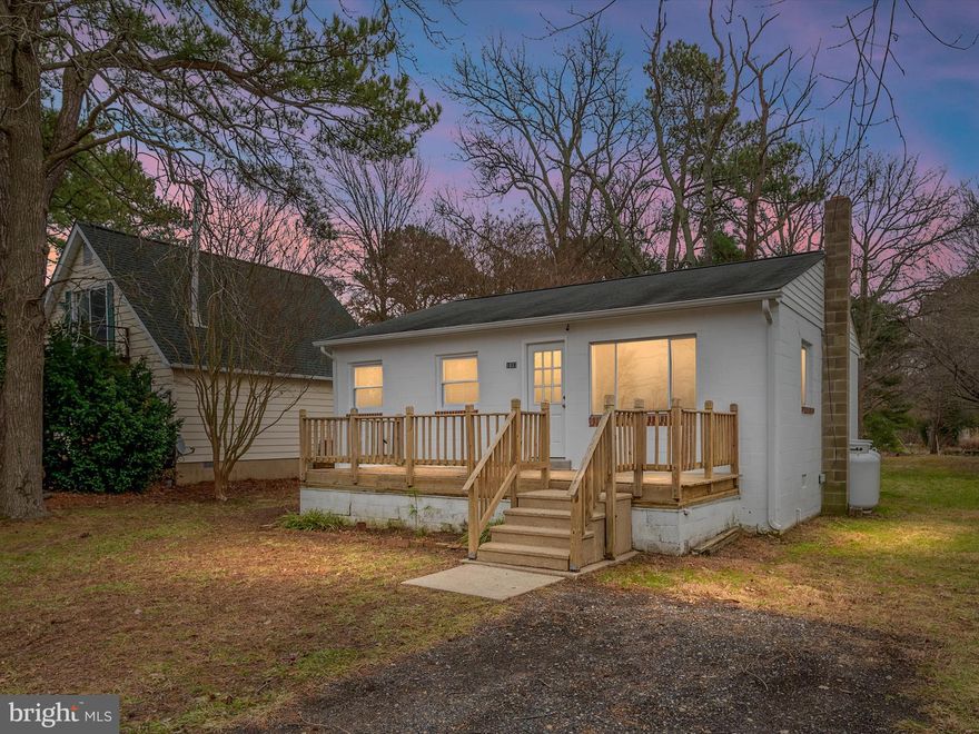 WATERFRONT!!! Waterfront at less than 300k!!! Where else can you get a detached waterfront home for under 300k! Navigable water from the rear canal front that leads to the Chester River. A great Chester River  water view from the front of the home . A fabulous  starter home or vacation home where you can step outside your back door and be on the water fishing, crabbing, jet skiing , boating and only minutes to the restaurants by boat or car. All this home needs is a little TLC or bring your building plans and add on. Less than 5 miles to the Bay Bridge, Outlets, restaurants, stores , gas and convenient stores. Schedule your tour today.